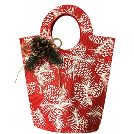 Новогодний подарок Сумочка с шишкой